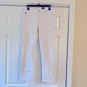 AG the Middi ankle, mid rise jeans